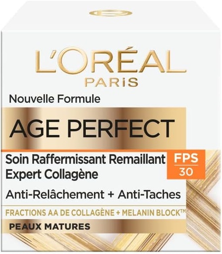 [LOR535] L'Oréal Age Perfect Soin Raffermissant Expert Collagène FPS 30 50ml