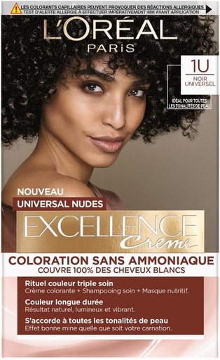 L'Oréal Préférence Coloration 1U Noir Universel
