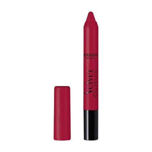 [BOU162] Bourjois Velvet The Pencil Crayon à Lèvres 15 Rouge Es-Carmin
