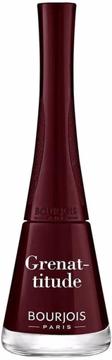 [BOU165] Bourjois 1 Seconde Vernis A Ongles 45 Grenat-titude 9ml