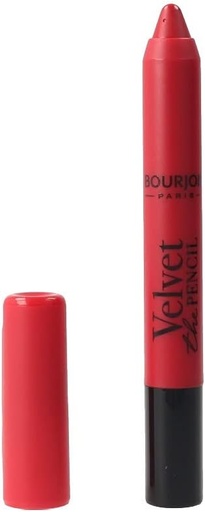Bourjois Velvet The Pencil Crayon à Lèvres 06 Framboise Griffée