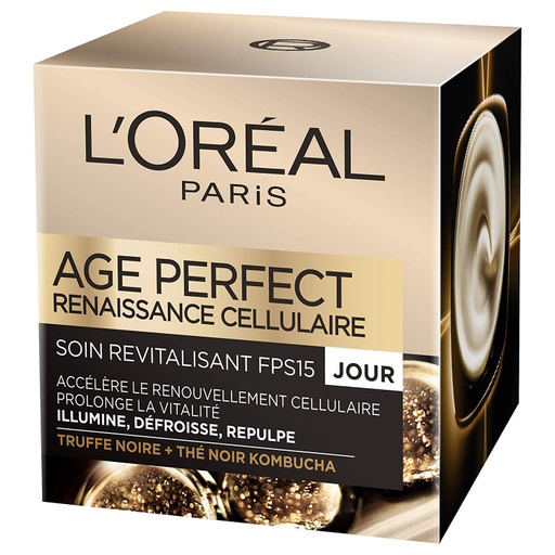 [LOR525] L'Oréal Age Perfect Renaissance Cellulaire Soin Nuit Truffe Noir 50ml