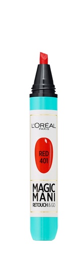 [LOR352] L'Oréal Magic Mani Vernis à Ongles 401 Red