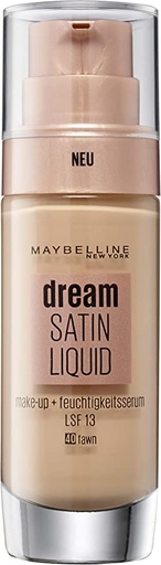[MAY419] Maybelline Dream Satin Liquid Fond de Teint 40 Fawn/Cannelle 30ml
