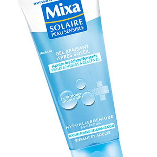 Mixa Solaire Gel Apaisant Après-soleil Peaux Sensibles à Réactives 200ml