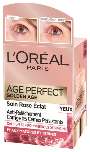 [LOR182] L'Oréal Age Perfect Soin Yeux Anti-Relâchement Corrige Les Cernes 15ml