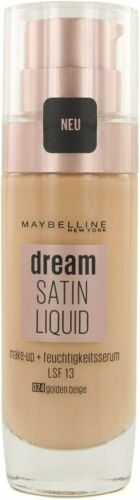 [MAY8] Maybelline Dream Satin Liquid Fond de Teint 24 Nude/Golden Beige 30ml