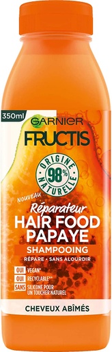 Garnier Fructis Hair Food Shampooing Réparateur A La Papaye 350 ml