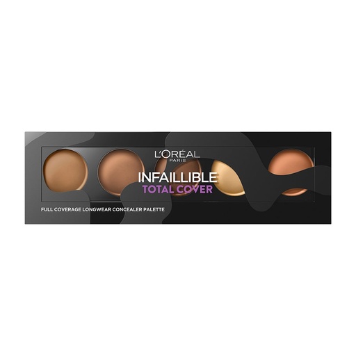 L'Oréal Infaillible Total Cover La Palette Correctrice Peaux Medium à Foncé