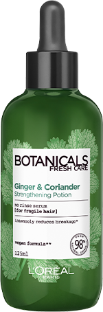 [LOR458] L'Oréal Botanicals Ginger & Coriander Strengthening Potion Sans Rinçage Cheveux Fragiles 125 ml