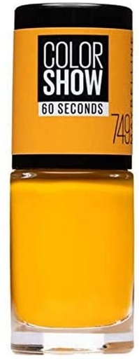 [MAY172] Maybelline Color Show Vernis à Ongles 749 Electric Yellow 7ml