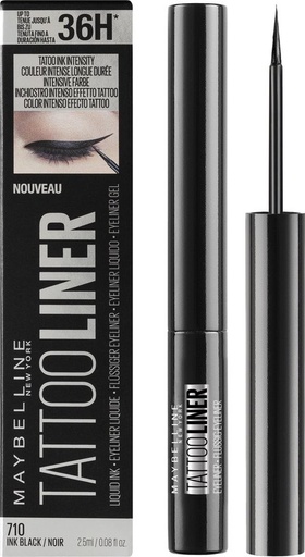 [MAY487] Maybelline Tattoo Liner EyeLiner 710 Noir 2,5 ml