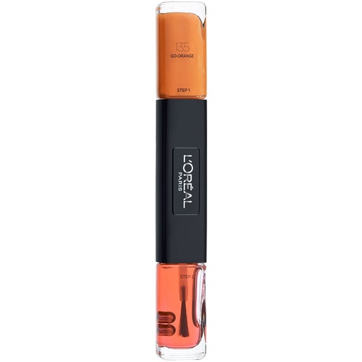 [LOR714] L'Oréal Infaillible Vernis Gel Duo 135 Go-Orange