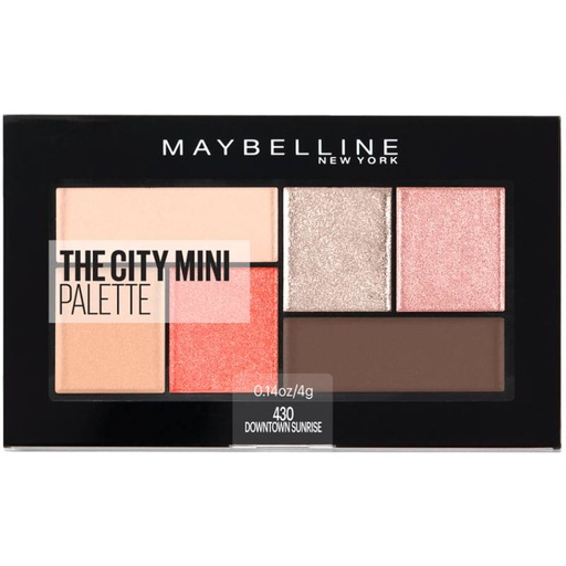 Maybelline The City Mini Palette Fards à  Paupières 430 Downtown Sunrise