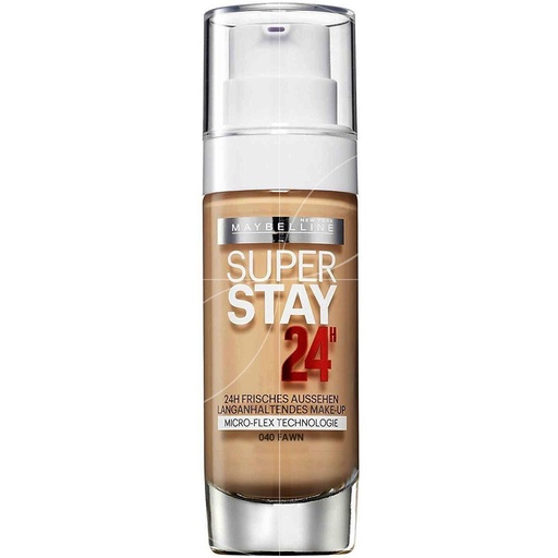 Maybelline Super Stay 24H Fond de Teint 10 Ivoire 30ml