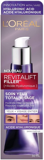 L'Oréal Revitalift Filler Crème Contour Des Yeux À L'Acide Hyaluronique 30ml