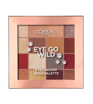 [LOR265] L'Oréal Méga Palette Ombres à  Paupières Eye Go Wild 03 18g