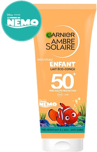 [GAR64] Garnier Ambre Solaire Lait Solaire Enfant Nemo FPS 50+ 100 ml