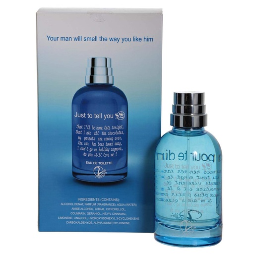 Just To Tell You EDT Pour Homme N°2 Aromatique Frais