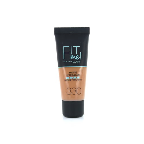 [MAY373] Maybelline Fit Me Matte & Poreless Fond de Teint Fluide 330 Toffee 18ml