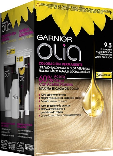 [GAR27] Garnier Olia Coloration Permanente à l’Huile Sans Ammoniaque 9.3 Blond Clair