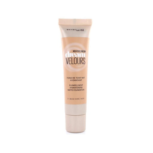 [MAY214] Maybelline Dream Velvet Fond de Teint 21 Nude 30ml
