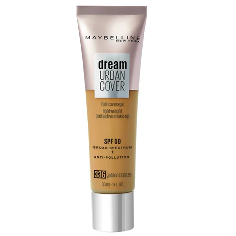 [may426] Maybelline Fond De Teint Dream Urban Cover 336 Golden Bronze 30ml