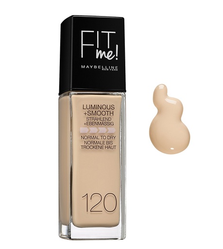 [MAY445] Maybelline Fit Me Luminous & Smooth Fond de Teint 120 Classic Ivory 30ml