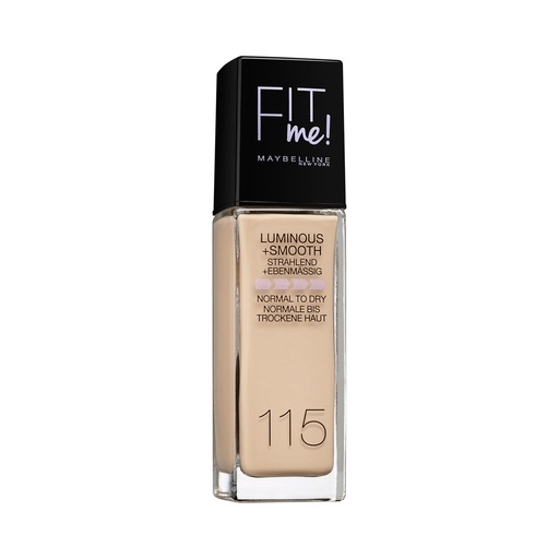 [MAY444] Maybelline Fit Me Luminous & Smooth Fond de Teint 115 Ivory 30ml