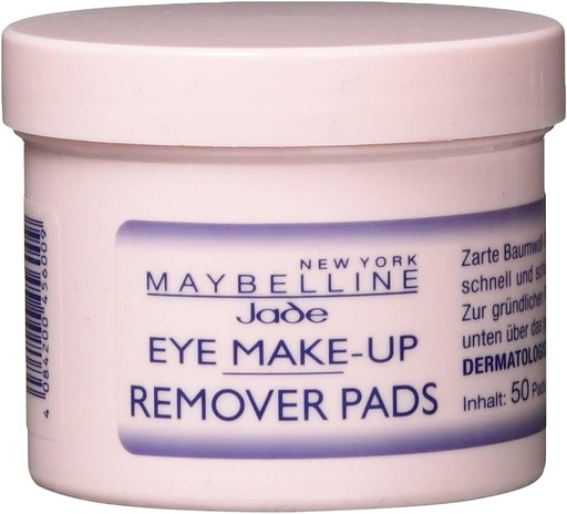 [MAY433] Maybelline Eye Make-Up Remover 50 Disques Démaquillants