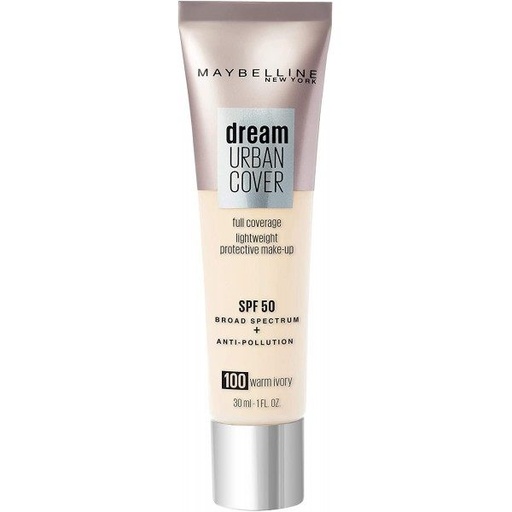 [MAY428] Maybelline Fond De Teint Dream Urban Cover 100 Warm Ivory 30ml