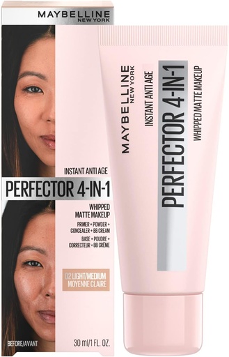 [MAY221] Maybelline Instant Anti-Age Perfector 4-In-1 Perfecteur de Teint 02 Light/Medium 30ml