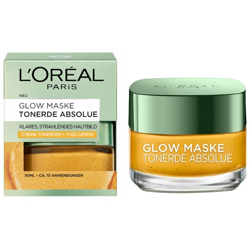[LOR230] L'Oréal Pure Clay Glow Mask Au Yuzu 50ml