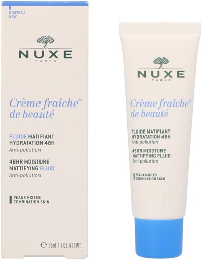 [NUX5] Nuxe Crème Fraîche De Beauté Fluide Matifiant Peaux Mixtes 50ml