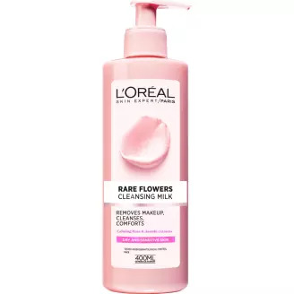[LOR256] L'Oréal Fleurs Rares Lait Démaquillant Peaux Sèches et Sensibles 400ml