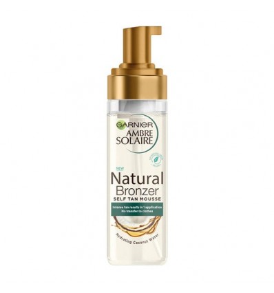 [GAR45] Garnier Ambre Solaire Natural Bronzer Mousse Autobronzante à la Noix de Coco 200ml