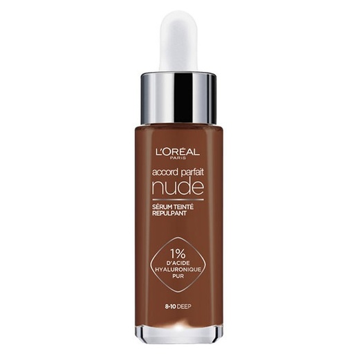 [LOR381] L'Oréal Accord Parfait Nude Sérum De Teint 8 à 10 Deep 30ml