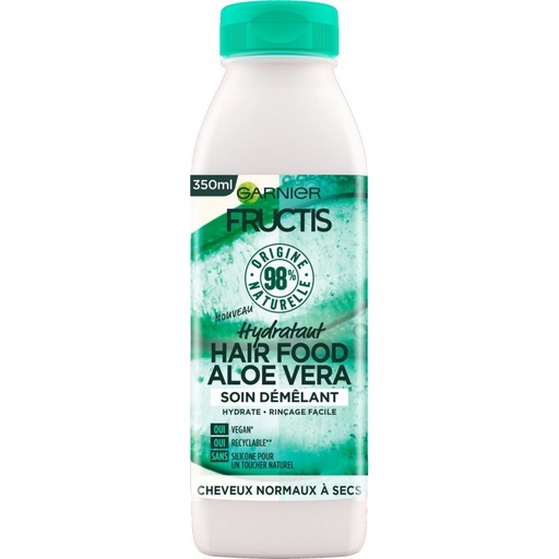 Garnier Fructis Hair Food Soin Démêlant Hydratant à L'Aloe Vera Cheveux Normaux à Secs 350ml