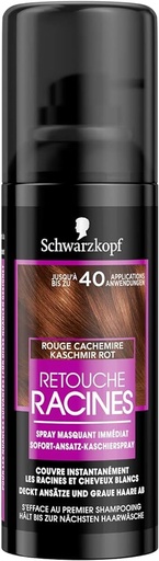 [SCH2] Schwarzkopf Retouche Racines Spray Masquant Immédiat Rouge Cachemire 120ml 