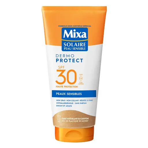 [MIX4] Mixa Solaire Dermo Protect Crème Solaire SPF 30 Peaux Sensibles 175ml