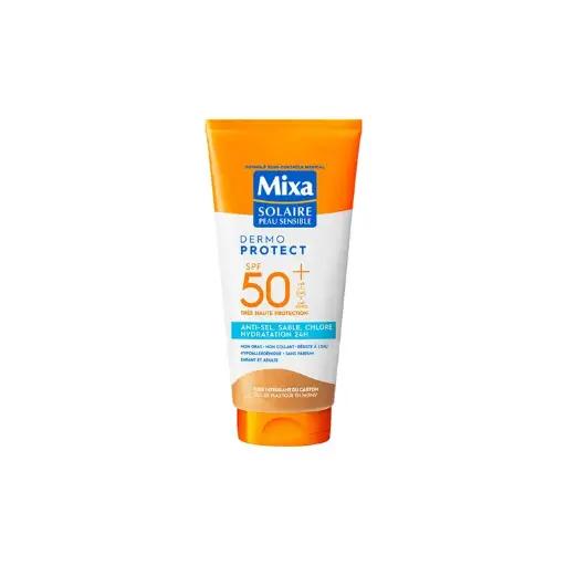[MIX8] Mixa Solaire Dermo Protect Crème Solaire SPF 50 Anti Sel, Sable Et Chlore 175ml