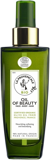 [LAPROV1] La Provençale Bio Huile Pour Le Corps, Le Visage Et Les Cheveux à L'Huile D'Olive 100ml