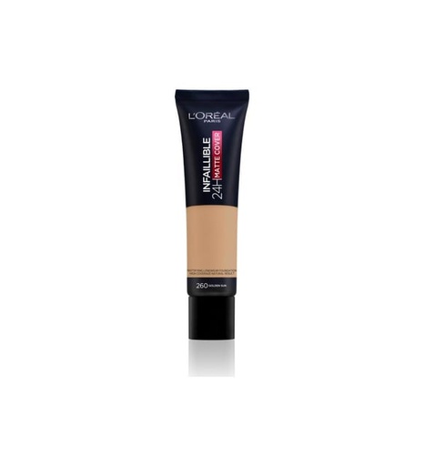 L'Oréal Infaillible 24H Matte Cover Fond de Teint 260 Golden Sun 30ml