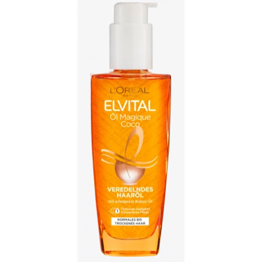 [ELS4] L'Oréal Elsève Huile Extraordinaire De Coco Cheveux Normaux à Secs 100 ml