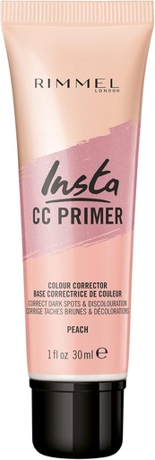 [RIM28] Rimmel Insta CC Primer Base De Teint Peach Correct Dark Spots