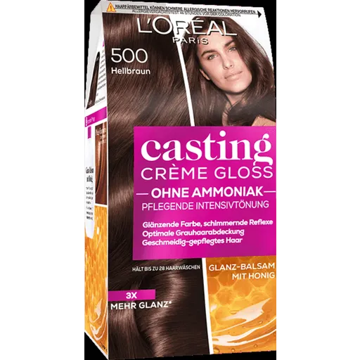 L'Oréal Casting Crème Gloss Sans Ammoniaque Coloration Cheveux 500 Brun Foncé