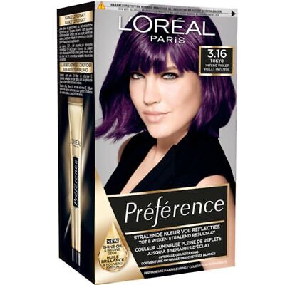 [LOR500] L'Oréal Préférence Coloration Permanente 3.16 Tokyo 