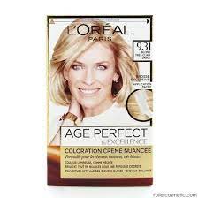 [LOR200] L'Oréal Excellence Age Perfect Coloration Permanente 9.31 Blond Clair Doré